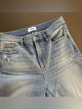 Pistola Ally high rise boot cut Light Wash Blue Jeans